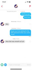 Dirty pick up lines wattpad cannot read tinder messages