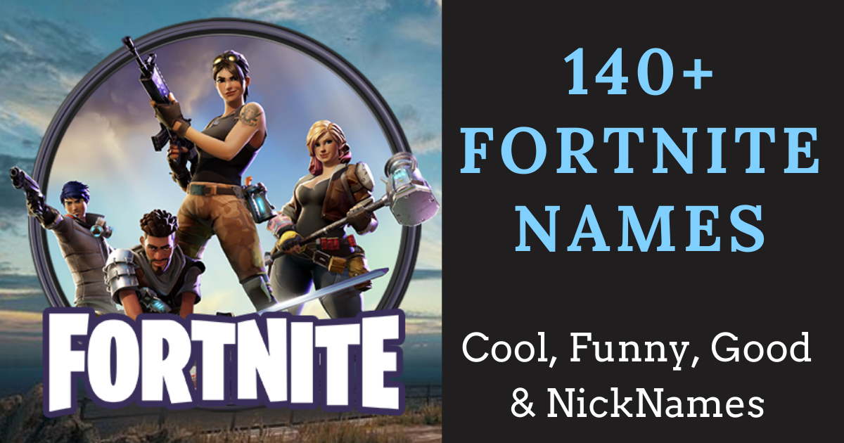 140 Fortnite Names Cool Funny Best Nicknames