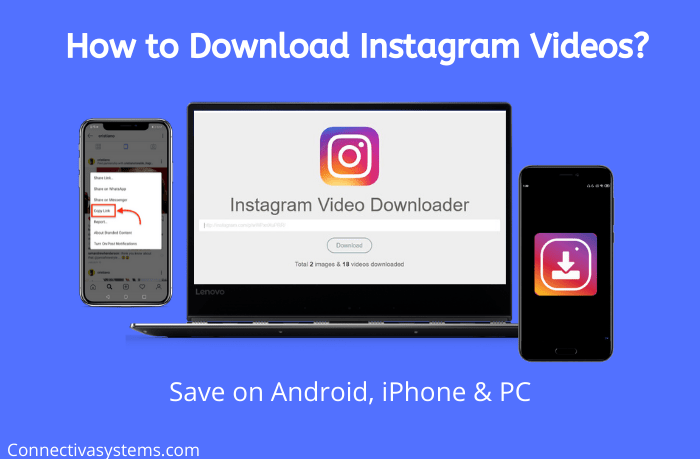 How To Download Instagram Videos 2020 Pc Android Iphone