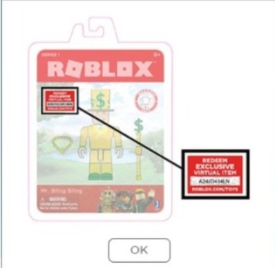 Roblox Virtual Item Codes Not Redeemed