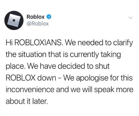 Is Roblox Shutting Down June 16 2020